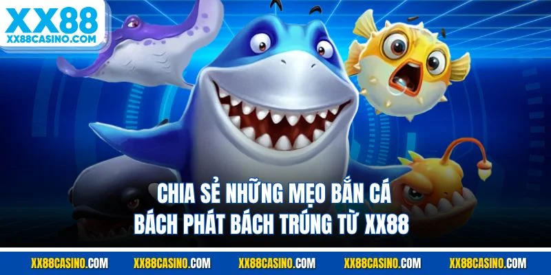 Chia sẻ những mẹo bắn cá bách phát bách trúng từ XX88